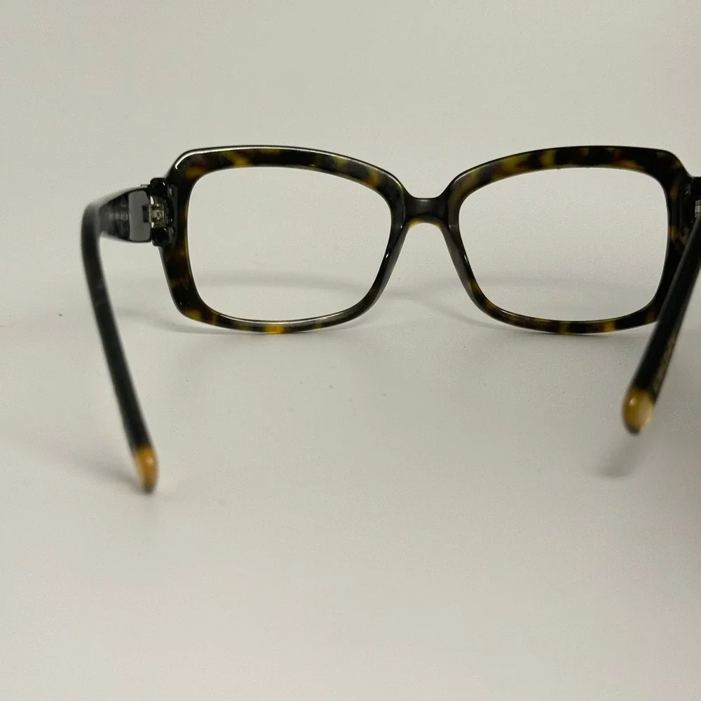 DKNY DY 4073 3016/13 Tortoise Shell Rectangular Eyeglass Frames Womens 55-17-130